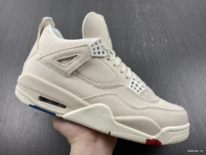 Jordan Blank Retro 4 (W) Canvas DQ4909-100 0219